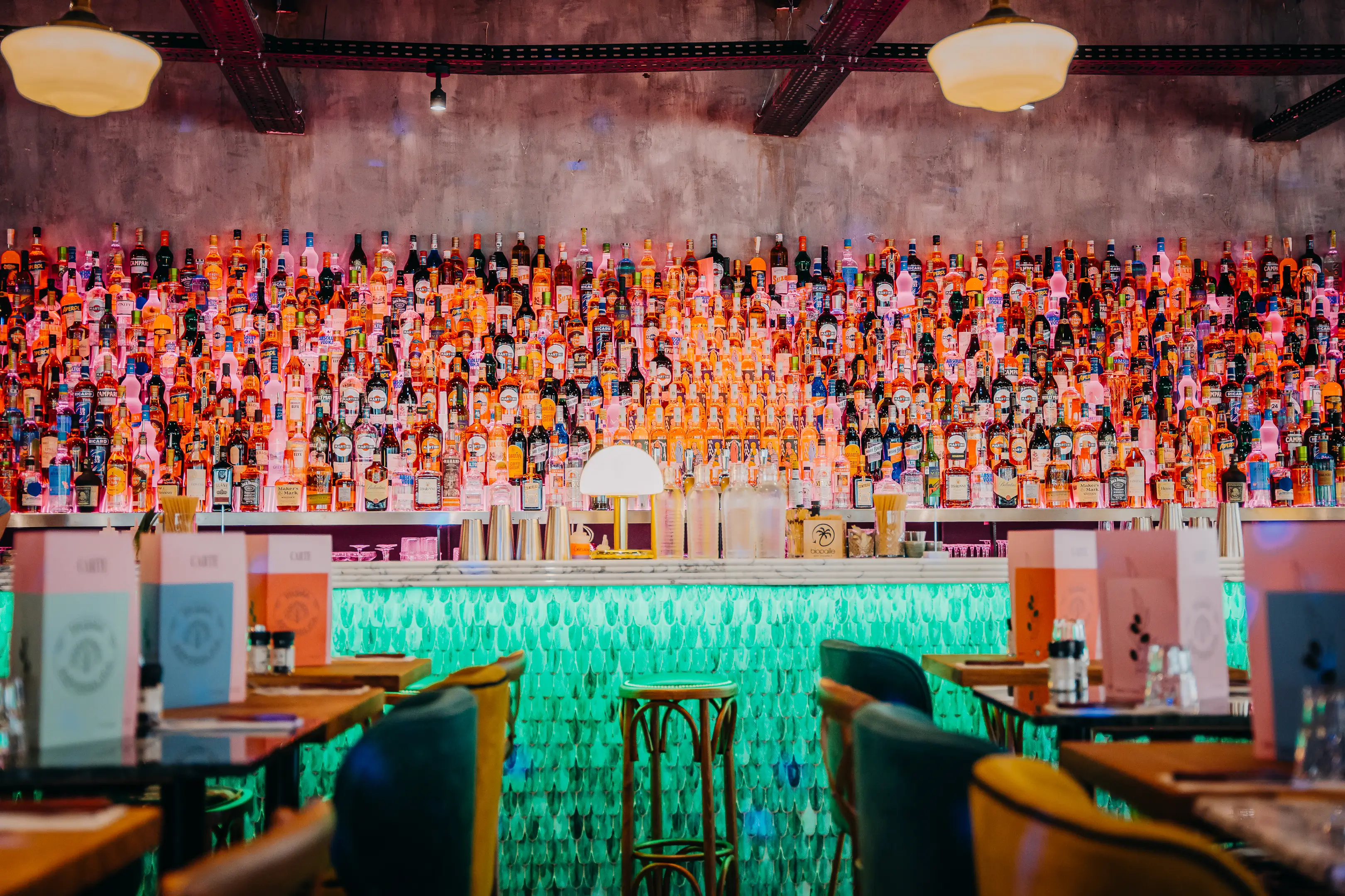 Photo du bar emblématique des Primas